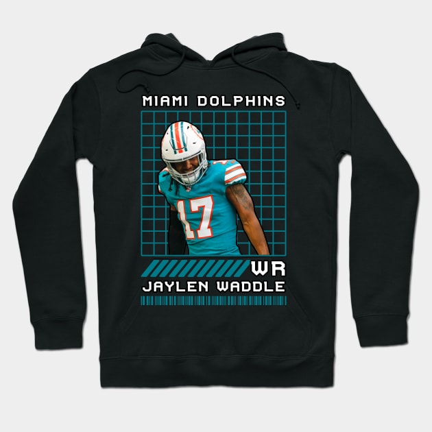 JAYLEN WADDLE - WR - MIAMI DOLPHINS Hoodie by Mudahan Muncul 2022